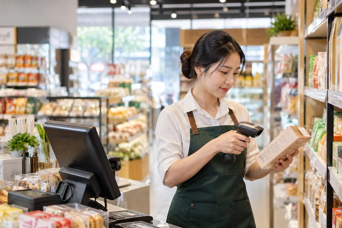 Cửa hàng bán lẻ Việt Nam sử dụng hệ thống POS để quản lý bán hàng và hàng hóa