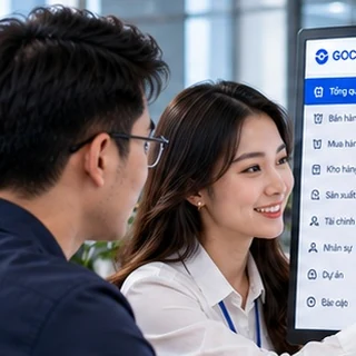 Khách hàng Việt Nam chia sẻ trải nghiệm sử dụng GOCLICK ERP – khách hàng 5