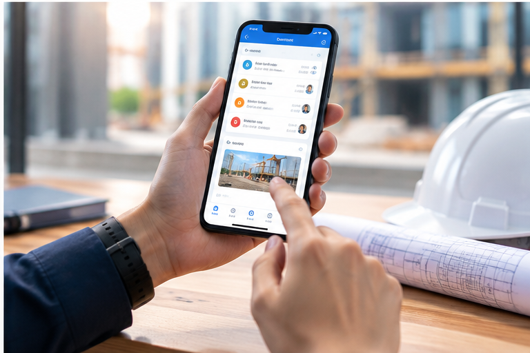 GoClick ERP Mobile App làm việc thực tế