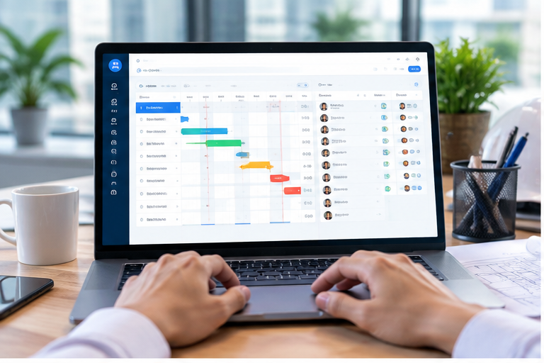 GoClick ERP quản lý dự án và tiến độ