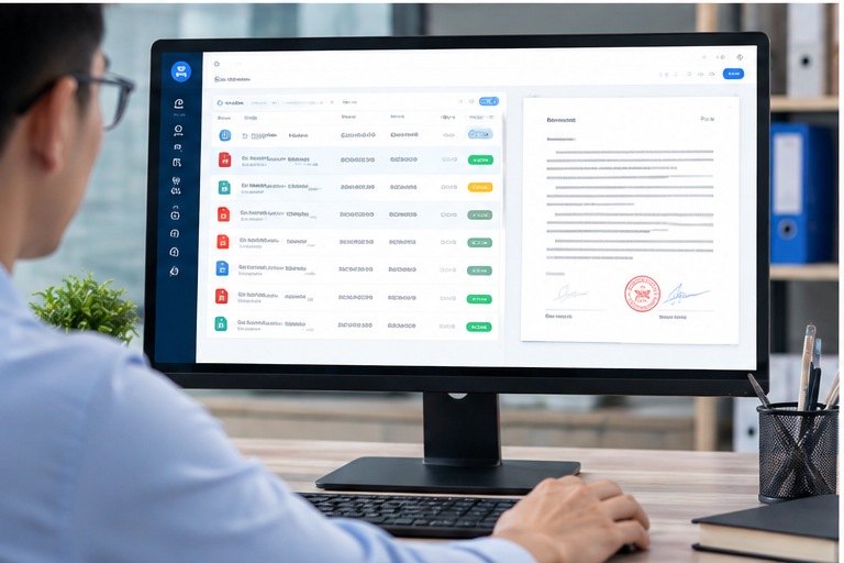 GoClick ERP workflow phê duyệt và truy vết