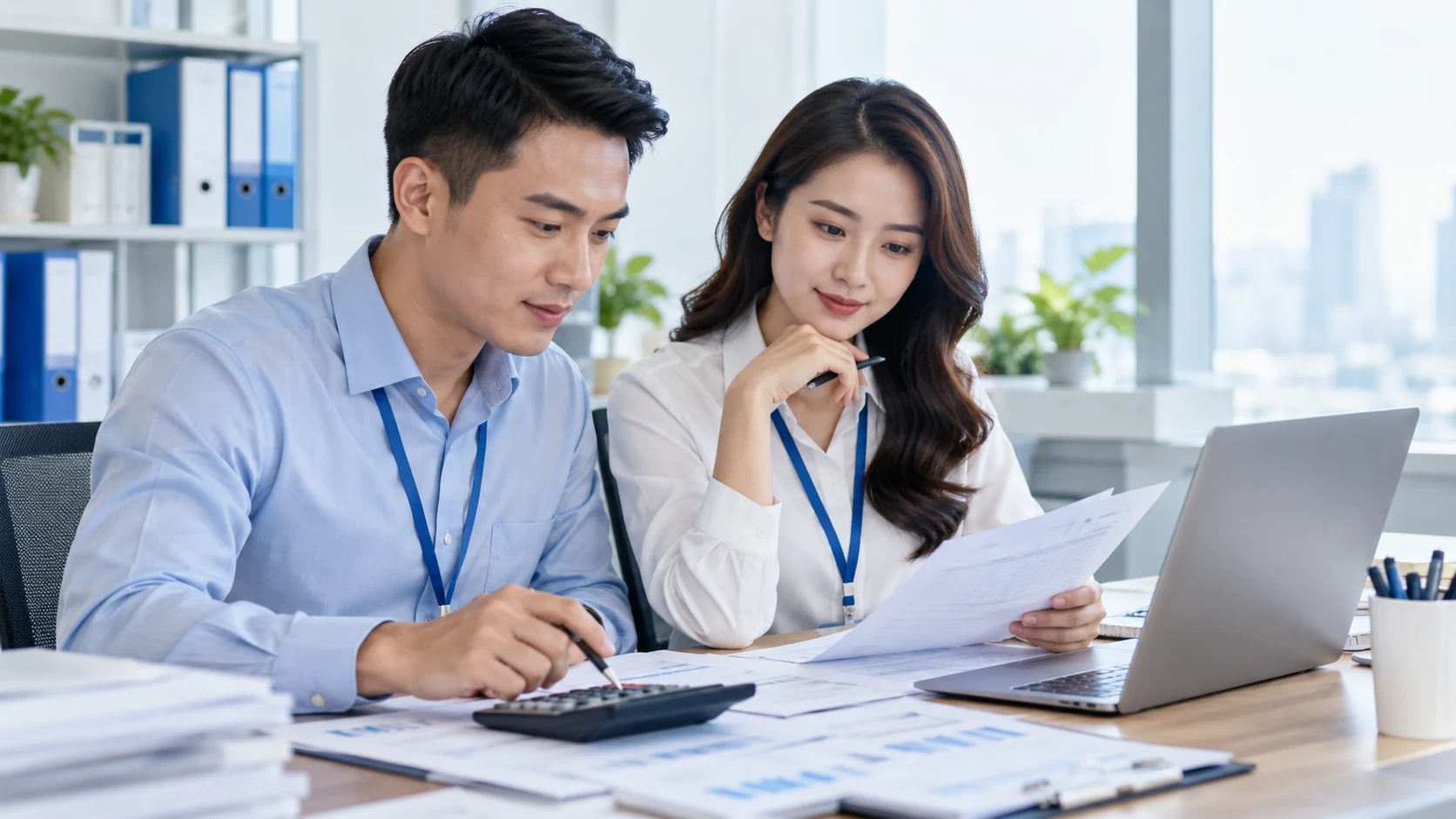 Hình minh họa Tính lương & các khoản thu nhập