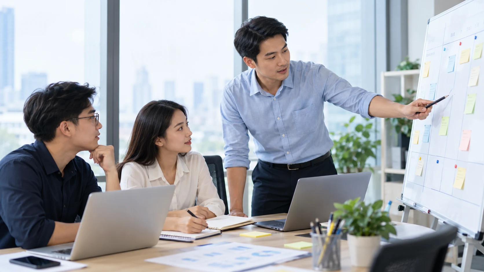 Hình minh họa Công việc & phân bổ nhân sự
