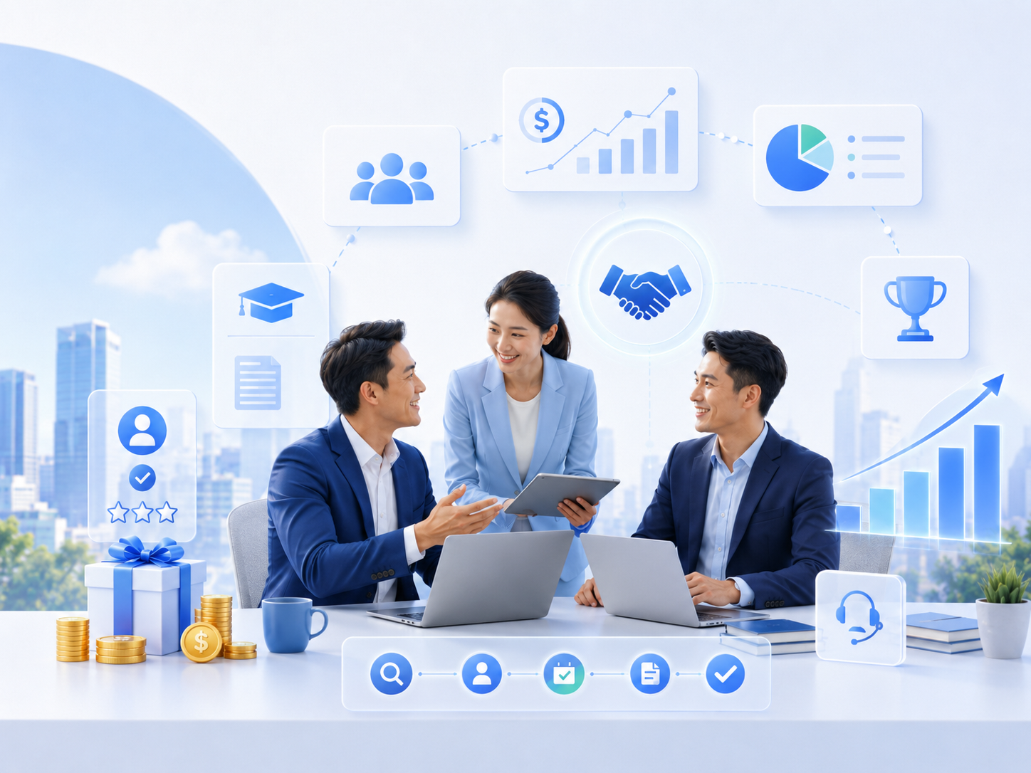 Quyền lợi đối tác và cộng tác viên Goclick ERP