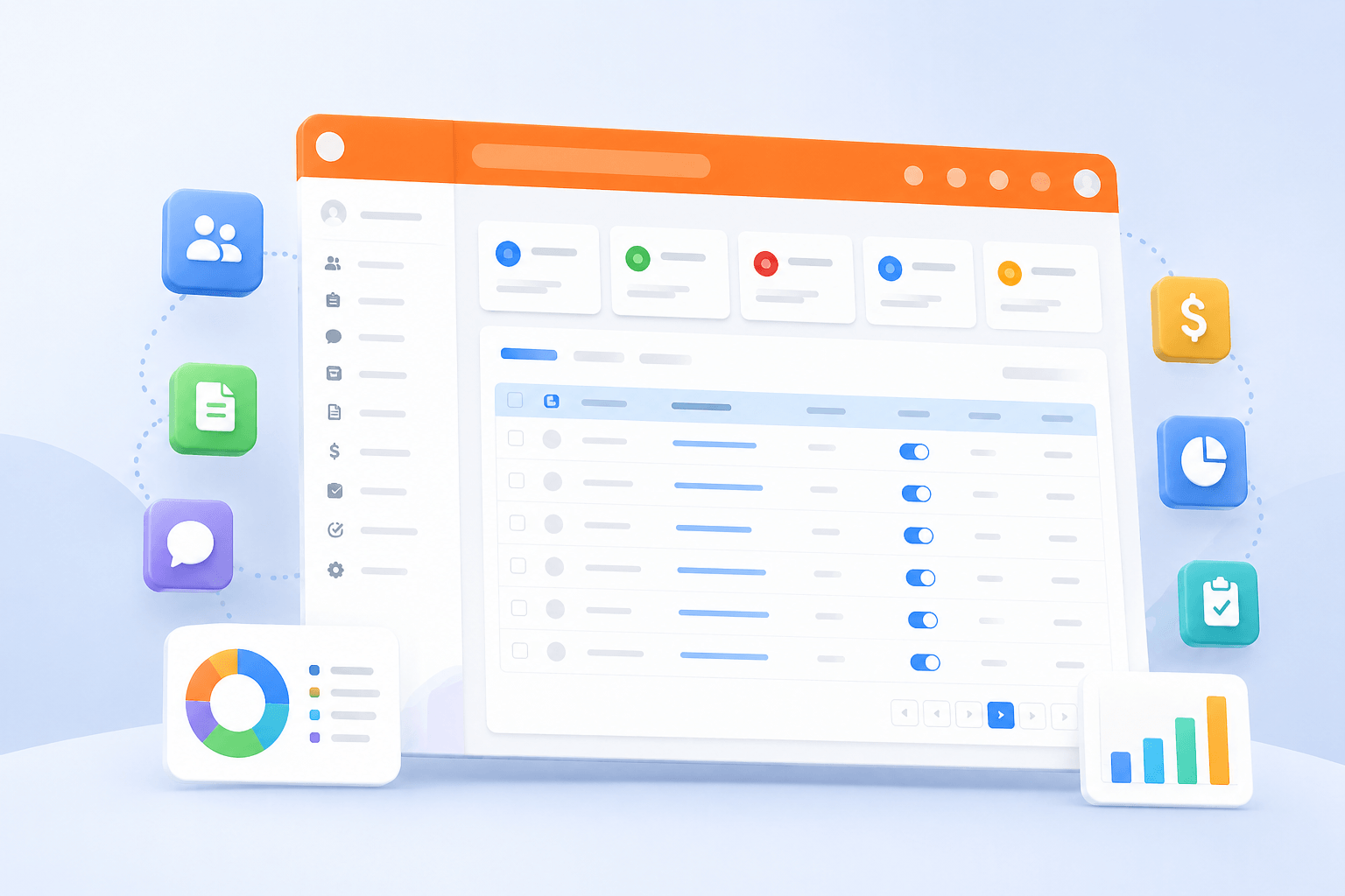 Quản lý khách hàng và doanh thu với CRM Goclick ERP